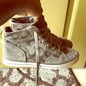 Authentic Coach ankle sneakers